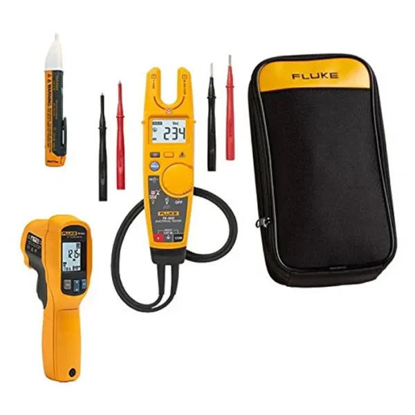 خرید کیت ولت متر و ترمومتر لیزری فلوک مدل Fluke T6-600/62MAX /1AC Kit