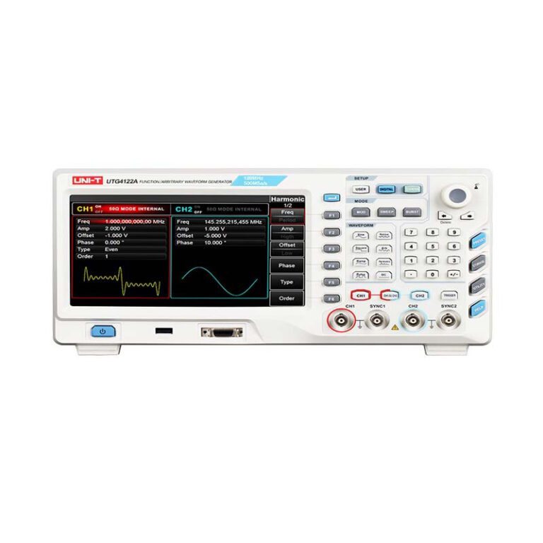 خرید فانکشن ژنراتور 120 مگا هرتز دو کانال یونیتی مدل UNI-T-UTG4122A