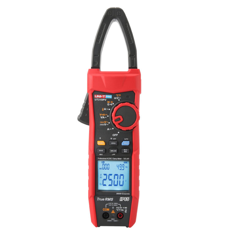 خرید مولتی متر کلمپی یونیتی مدل UNI-T UT219PV