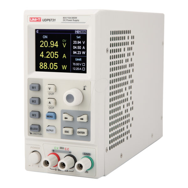 منبع تغذیه 80 ولت 15 آمپر یونی تی مدل UNI-T UDP6731