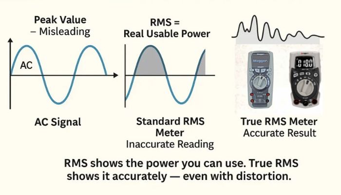 True RMS چگونه کار می کند؟