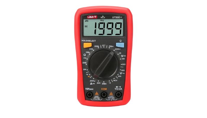 مولتی متر یونیتی UNI-T UT33D+ | انتخاب امن و ساده برای خانه