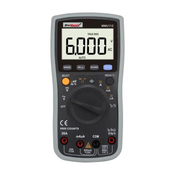 مولتی متر دیجیتال مارمونیکس MARMONIX MMU 112 مولتی متر دیجیتال مارمونیکس MARMONIX MMU 112